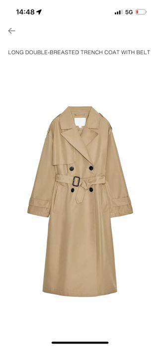 Zara - Double- breasted trench