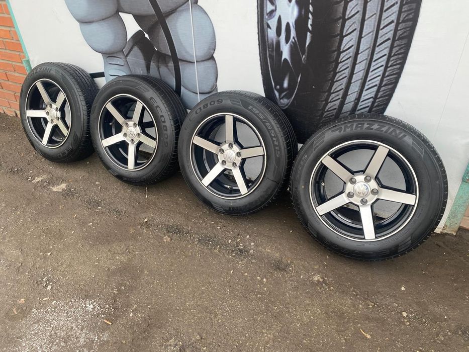 Диски с резиной на Фольксваген