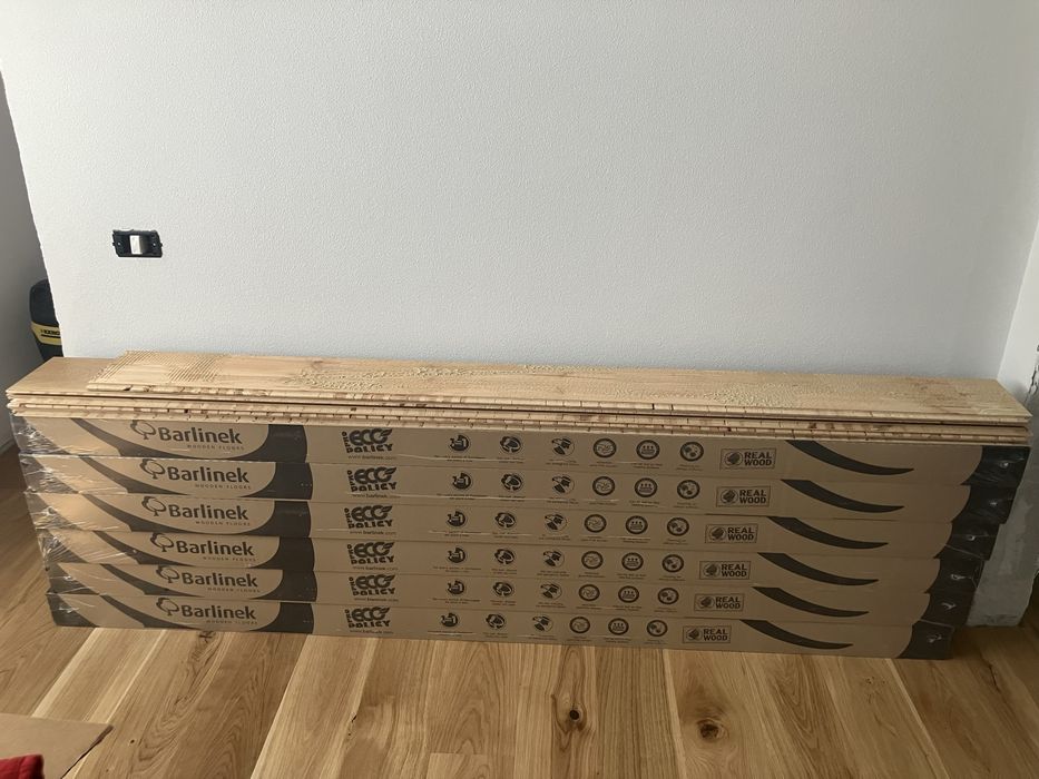 Vand parchet Barlinek triplu stratificat