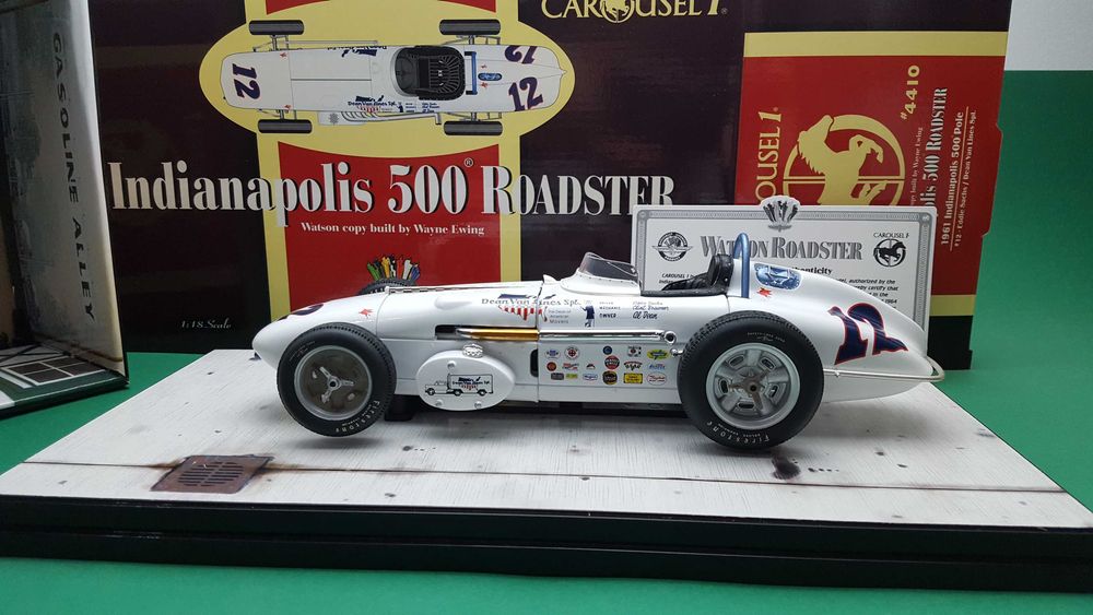 Macheta Watson Roadster #12 Indy 500 - Eddie Sachs - Carousel 1 1:18