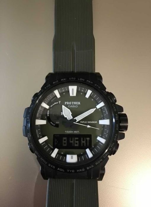 Мъжки часовник CASIO PRO TREK PRW-61LD-3JF Climber Line (в гаранция)