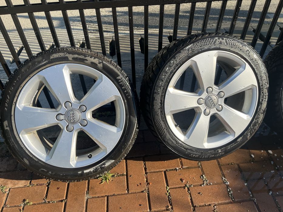 Jante 17” 5x112 Audi A3/A4, Skoda/Vw passat/Golf5/6/7 cu anvelope M+S 225/45/17