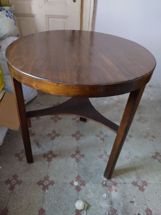 TMasa vintage din lemn/artdeco