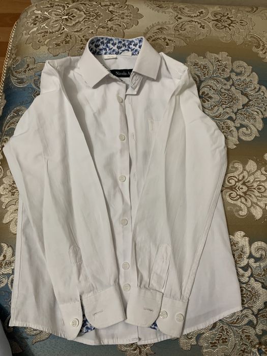 Продам б.у Школьная форма комплект, темно синего цвета