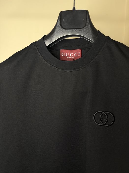 Тениска Gucci - Cotton jersey t-shirt with embroidery
