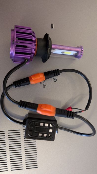 Set Led auto 30w impermeabil , aluminiu,