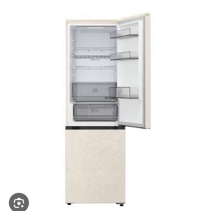 Холодильник LG GC-B459EETM бежевый