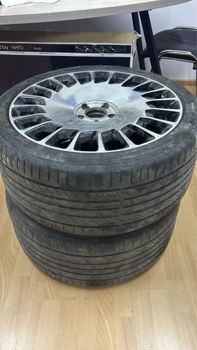Диски с резиной R20 титанки