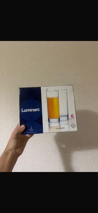 Хрустальный набор  1000 тг каждый