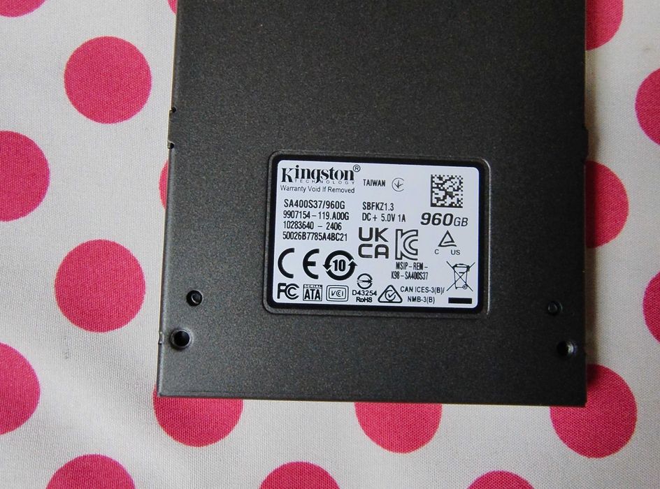 SSD Kingston A400 960 GB SATA-III 2.5 inch.