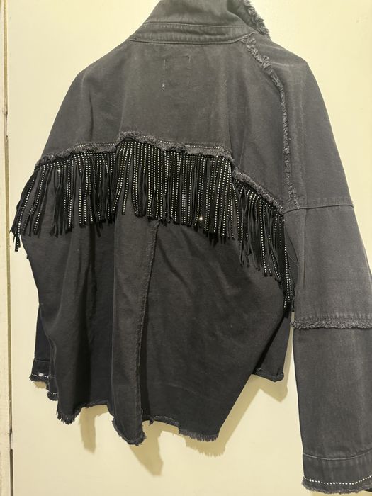 Дънкови якета черно и синьо