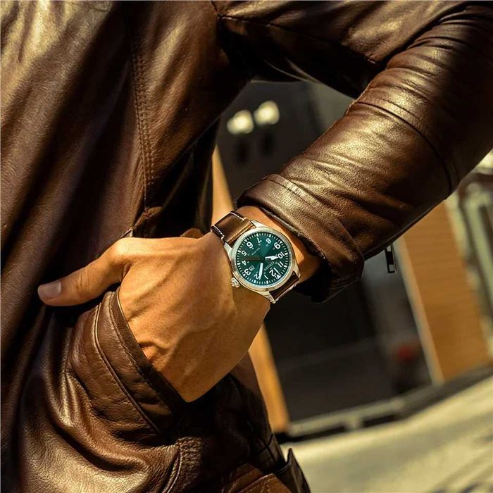 Citizen Garrison Military Eco-Drive Green Dial BM6838-09X