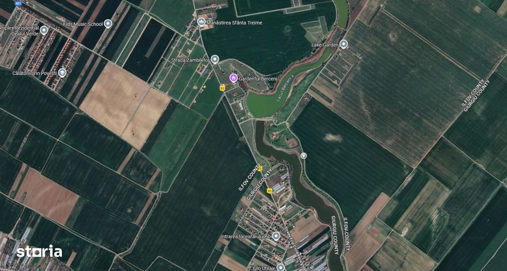 Loturi Intravilan Rate pe Lac Com Berceni | utilitati in zona | #LG14