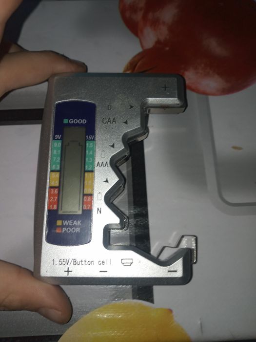 Batareya oʻlchagich yangi