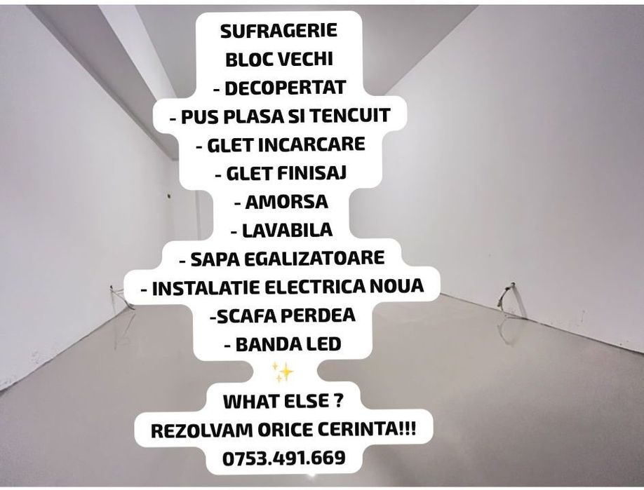 Renovam Apartamente pentru cei mai EXIGENTI si PRETENTIOSI Clienti