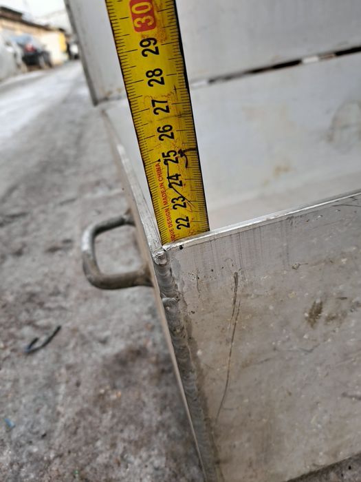 Алюминевый бак, ёмкость.