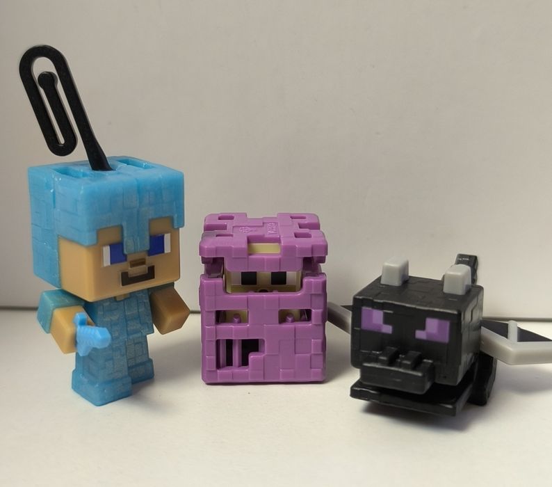 Игрушки Kinder Фиксики и Kinder Joy Minecraft