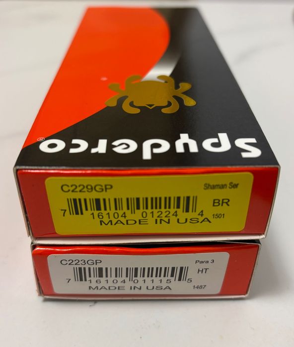 Cutit Spyderco Shaman C229GP si Para3 C223GP si Fox M. Thumper FX-633