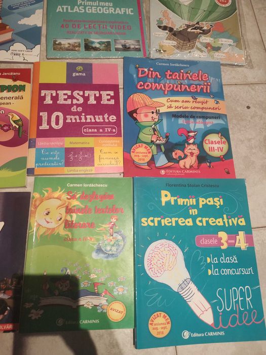 Lot 9 culegeri clasa a IV-a