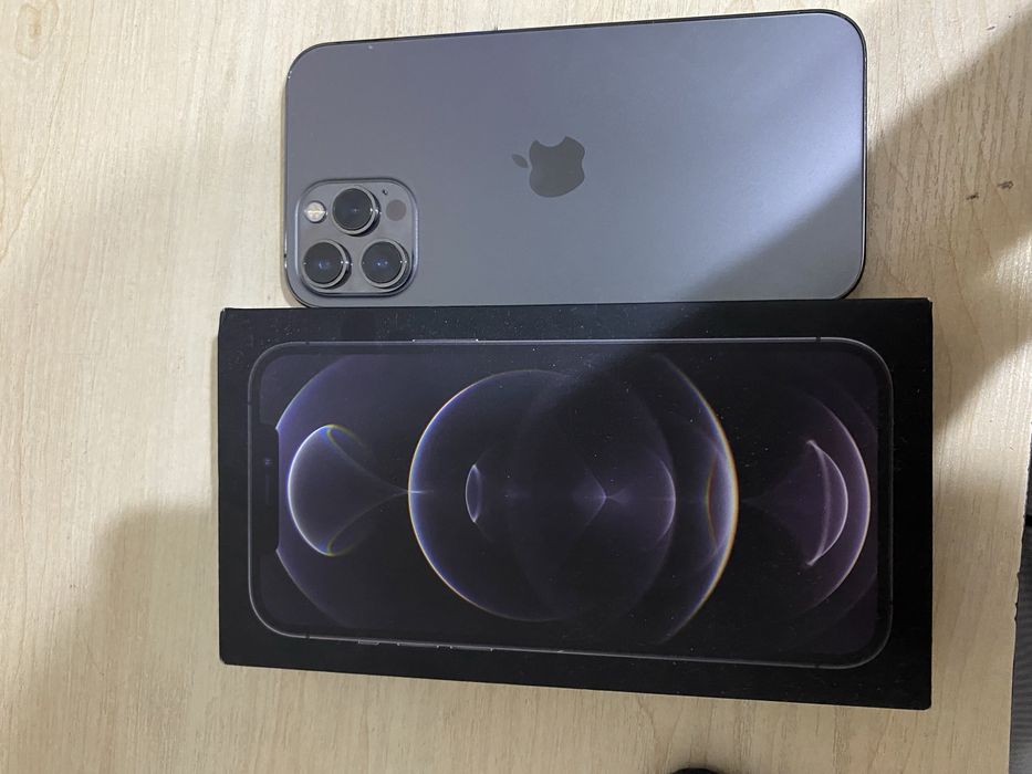 Iphone 12 pro max 128талик 80% емкост кар дакумент бор телефон тоза