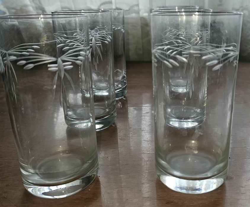 Set pahare de cristal