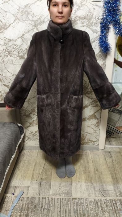Женская норковая шуба