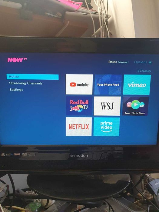 Streaming Mediaplayer smart TV, Xiaomi, Roku, Now Tv
