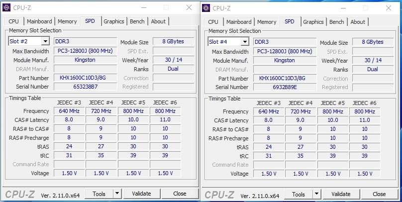 Kit Memorii Kingston HyperX FURY de 16Gb (2x8Gb), DDR3, frecvență 1600MHz,