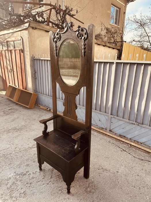 Античен антре стол с огледало – Jugendstil, Австро-Унгария
