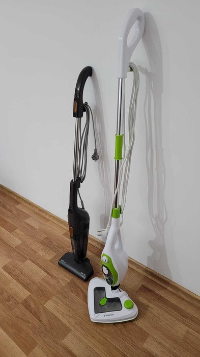 Aspirator Deerma si Mop cu Abur Studio Casa