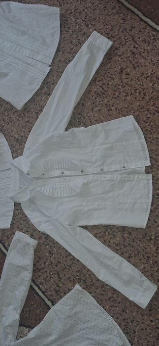 Блузки школьные на девочку