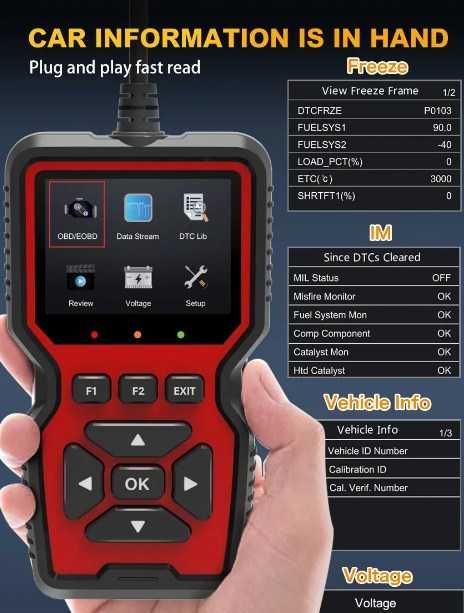 OBD2 скенер диагностика за автомобили