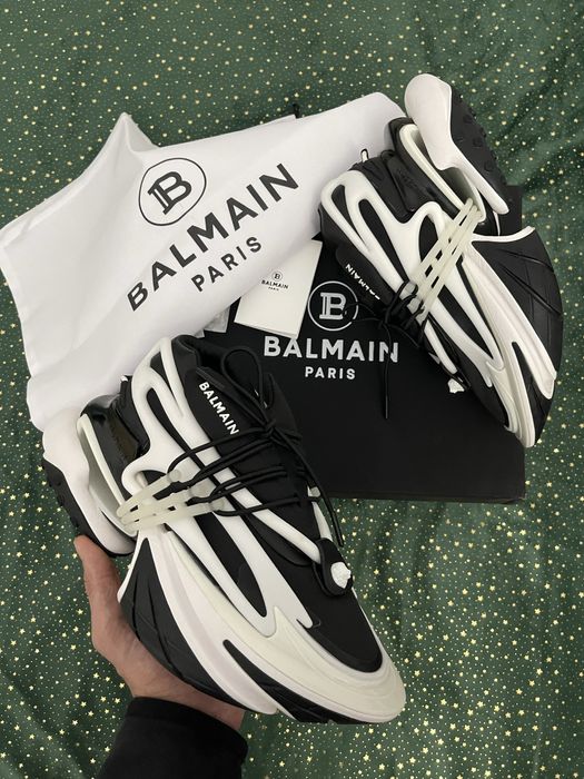 Balmain Unicorn Alb-Negru