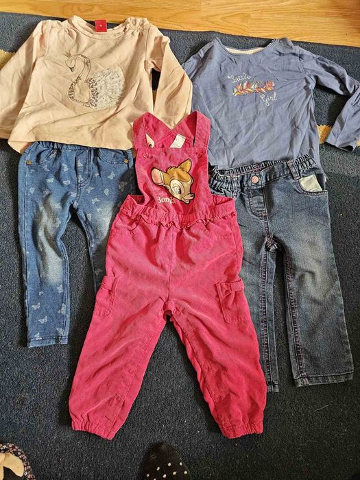 Огромен лот дрехи за момиче 80-86см 1-2г.