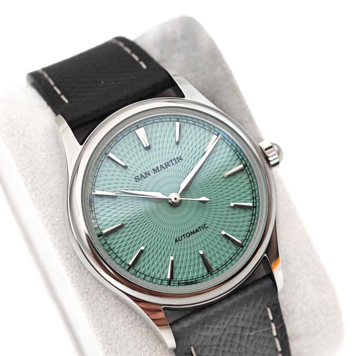San Martin SN0110G-A1 Dress Watch Light Green