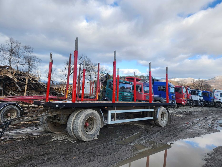 Remorca forestiera, racoante sasiu