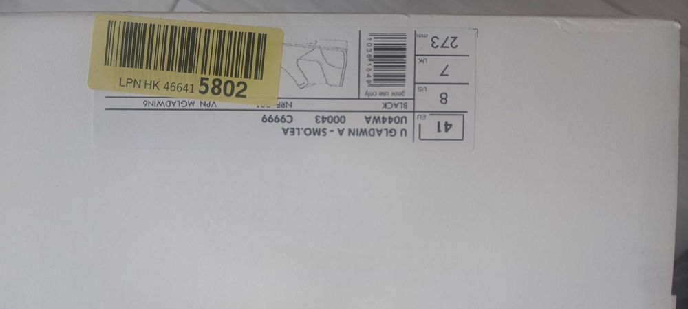 Кожени мъжки боти GEOX, НОВИ, НОМЕР 41