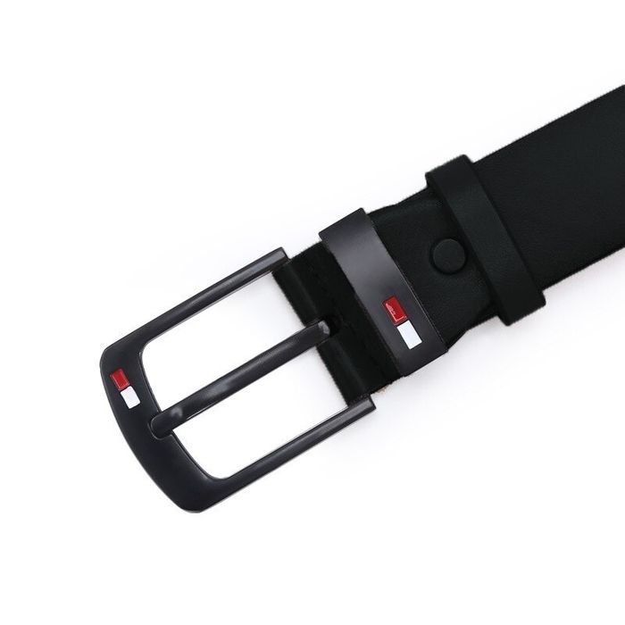 Curea Bărbați Neagra , Curea Tommy Piele Ecologica 120cm