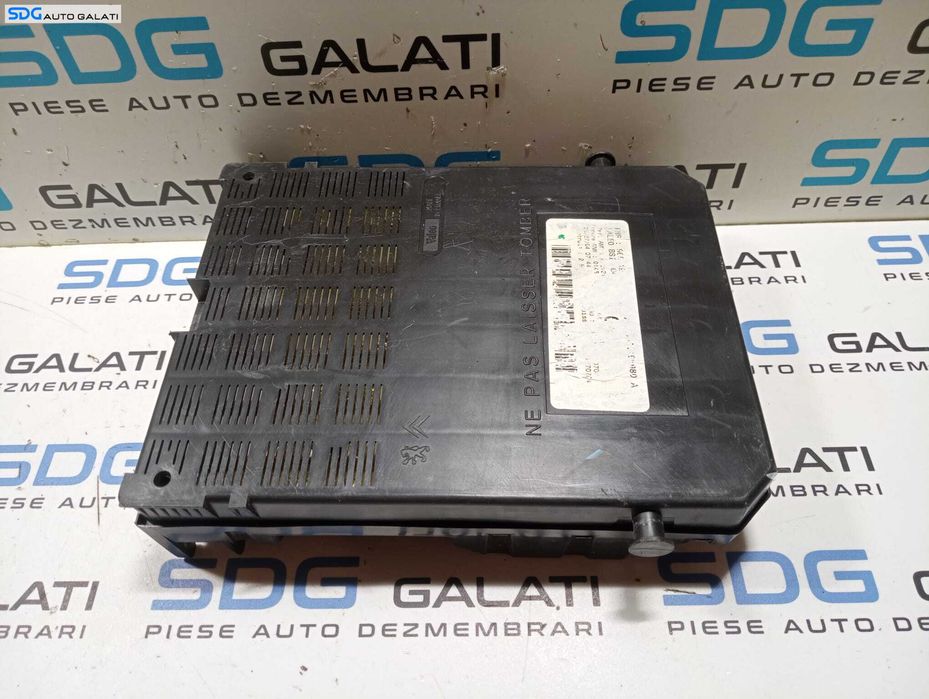 BSI Unitate Modul Tablou Panou Sigurante Peugeot 307 1.6 16V 2002 - 2008 Cod 965197680A [M4906]