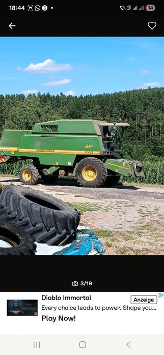 John deere 2264  hillmaster