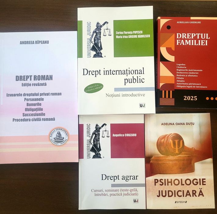 Cărți Facultate Drept