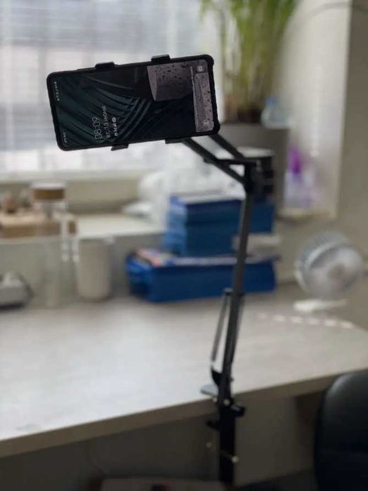 Стойка-пантограф для смартфона (микрофона)стальная конструкция. Новое