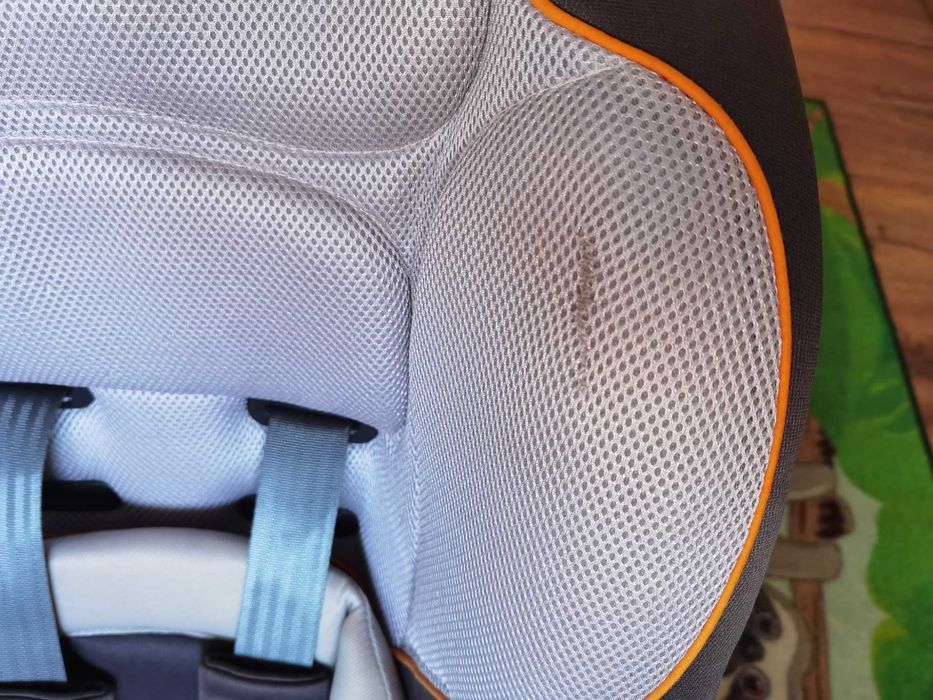 Детско столче за кола Brevi - Grand Prix, сиво с оранжево, до 18 kg