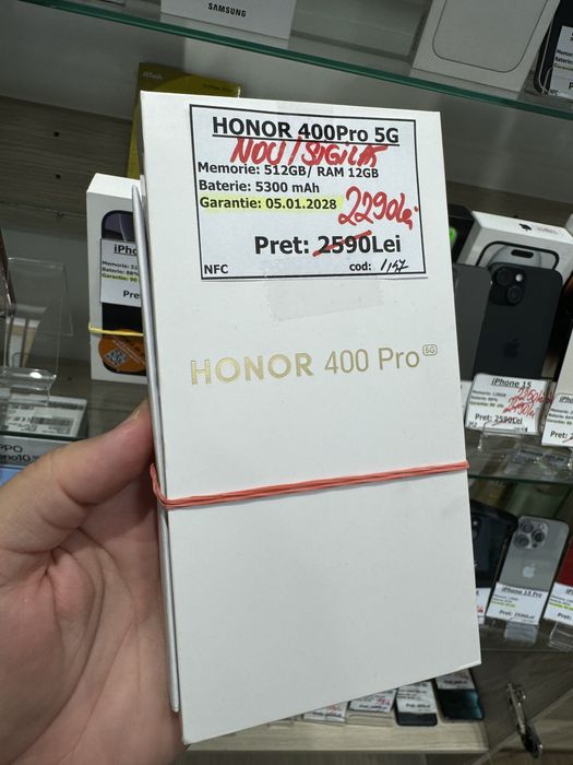 Honor 400 Pro 5G 512gb/12gb ram garantie 2 ani