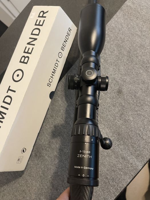 Luneta Schmidt & Bender 3-12 x 50 iluminata