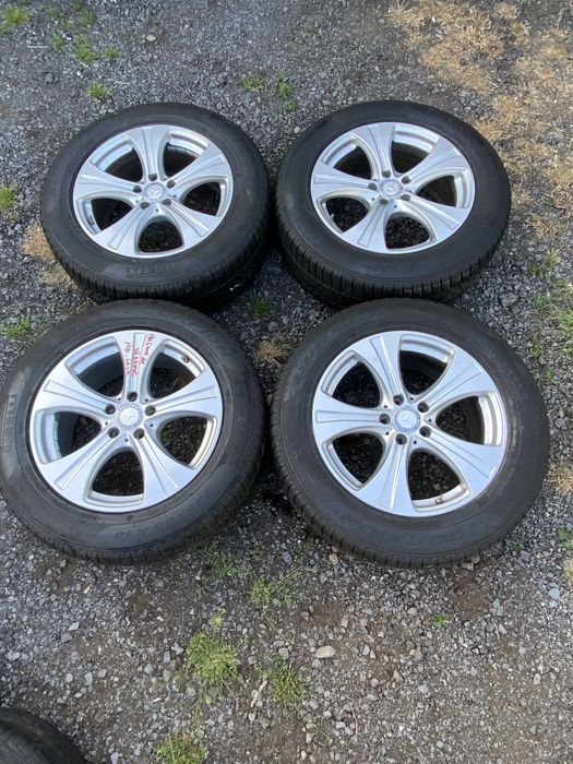 Jante aliaj 5x112 mercedes GLC GLK cu anvelope iarna  235 60 18