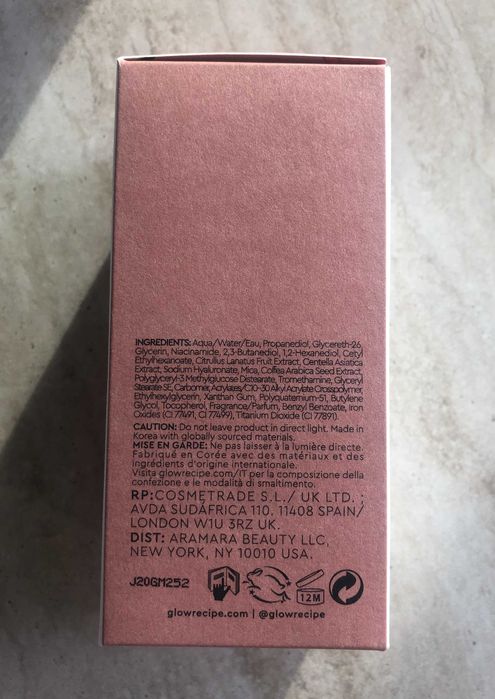 Тониран серум Glow Recipe Watermelon Glow Niacinamide Hue Drops