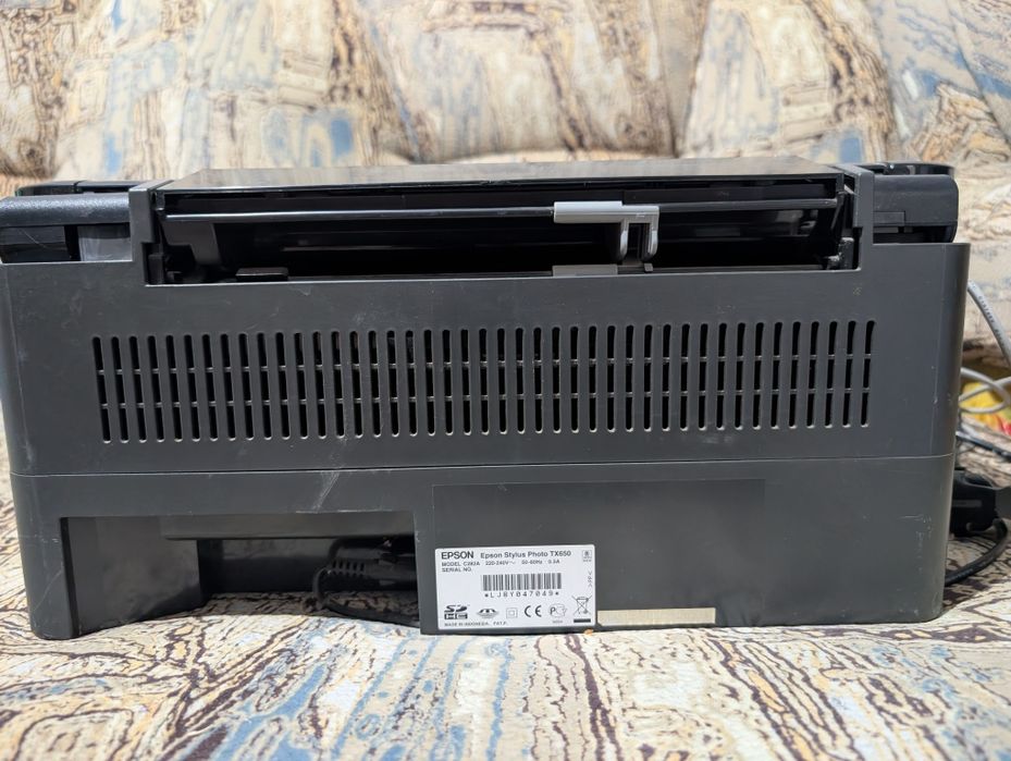 Epson (TX650) принтер, сканер