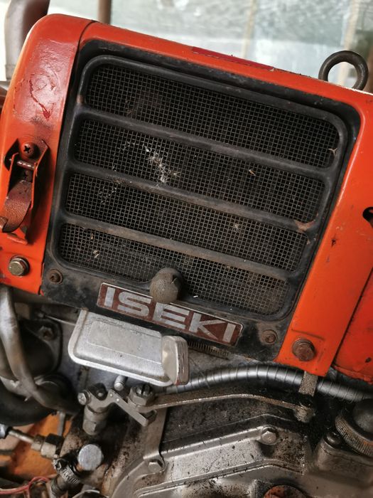 Култиватор ISEKI с фреза и ремарке