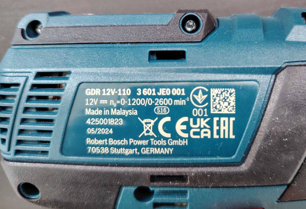 Impact brushless Bosch GDR 12V-110